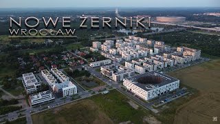 Wrocław osiedle Nowe Żerniki 4K  ATAL  Nowa Inspiracja  Spirala Czasu  Atmosfera  DJI Mini 2 [upl. by Foah]