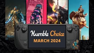 Humble Choice March 2024  All games on Steam Deck [upl. by Atiuqahs]