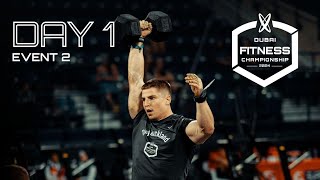 2024 Dubai Fitness Championship Day 1  Event 2 [upl. by Cristobal]