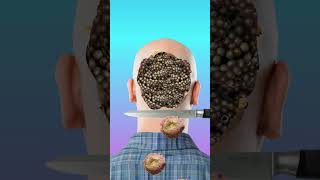 ASMR animation infected head treatment asmr asmrtingles asmranimation satisfying asmrvideos [upl. by Eissed]