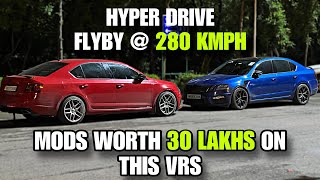 OCTAVIA VRS 230 VS VRS 245 HYPER DRIVE  MODS WORTH 30 LAKH [upl. by Celina467]