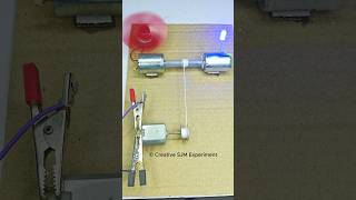 Rope Pulling Generator • Dc Motor  dcmotor tech youtubeshorts dcmotorproject [upl. by Eecats100]