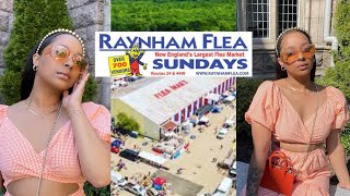 Flea Market Fun in Raynham Mass ＋Mini Haul sundayfunday [upl. by Nilorac5]