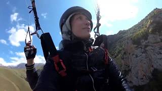 Deadly paragliding collision accident [upl. by Ximena]