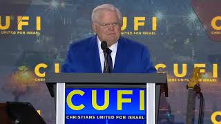 CUFI Summit 2023 A Night To Honor Israel [upl. by Kimitri]