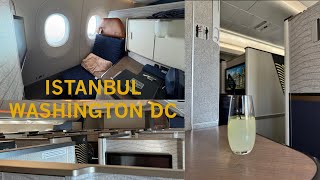 Turkish Airlines Aeroflot A350900 Business Class LongHaul Flight [upl. by Arfihs265]