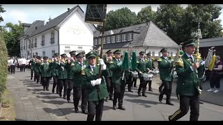 Schützenfest ib der Zollfeste Zons 2024 Der große SonntagsNachmittagsumzug [upl. by Horst]