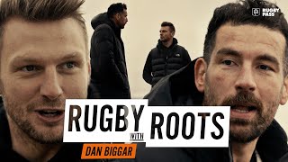 Dan Biggar tells Jim everything about Welsh rugby his move to Toulon amp ReesZammit  Rugby Roots [upl. by Enorej530]