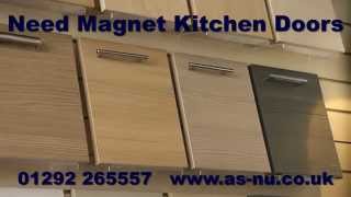 Magnet Kitchen Doors and Magnet Kitchens  Tel 01292 265557 [upl. by Eibbed731]