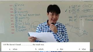 Question 110 Multiplechoice questions MCQs លំហាត់បែបសំណួរពហុជ្រើសរើស លំហាត់លេខ១១០ [upl. by Amadeus]