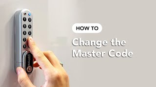 How To Change the Master Code  KitLock by Codelocks [upl. by Jethro]