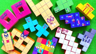 Looking for Numberblocks NEW 21 132 Puzzle Tetris Shape ASMR chirping of birds [upl. by Zabrine645]