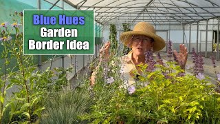 How to Build a Border with Blue Hues Garden Perennials [upl. by Hughett679]