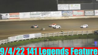 141 Speedway  942022  Legends Feature [upl. by Aneeb511]