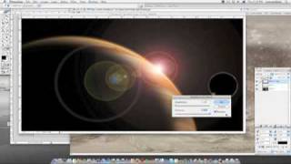 Photoshop Tutorial  Deep Space Gas Planet 2009 [upl. by Carbrey320]