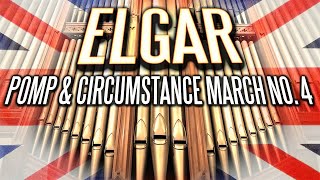 POMP AND CIRCUMSTANCE MARCH NO4  ELGAR  ORGAN SOLO ARR JONATHAN SCOTT [upl. by Rhiamon]