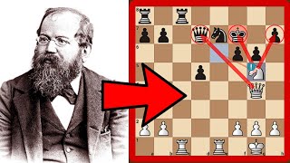 Wilhelm Steinitz vs Curt von Bardeleben  Hastings ENG 1895 [upl. by Bleier]