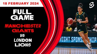 Manchester Giants vs London Lions Championship  LIVE [upl. by Lama]