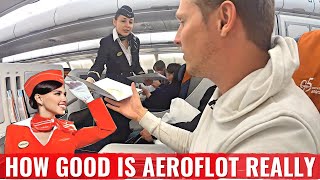 Review RUSSIAN AEROFLOT Business Class  is it any GOOD and SAFE [upl. by Aehs648]