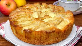 Gâteau aux Pommes Italien  Facile Moelleux Crémeux et Irrésistible [upl. by Hollington742]