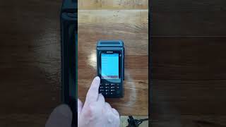 Verifone V210 setting up Spark simcard [upl. by Ladonna]