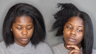 4C Hair  How to Straighten 4C Hair  No Heat Damage ft PYT  BeautifulEntity [upl. by Koppel]