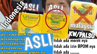 CIRI CIRI CREAM TEMULAWAK ASLI DAN PALSU  CREAM TEMULAWAK MALAYSIA  REVIEW CREAM TEMULAWAK [upl. by Aidnama]