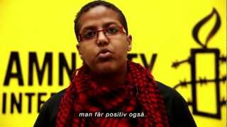 Amnestyprisen 2013  Amal Adens takketale [upl. by Kirimia666]