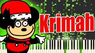 Krimah  FNF VS Mokey MIDI Auditory Illusion  Krimah Piano sound [upl. by Edroi]