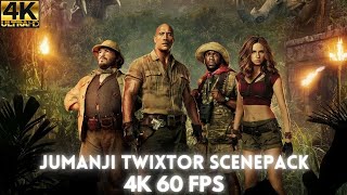 Jumanji Twixtor  4K 60 FPS  CC Applied [upl. by Eenhpad796]