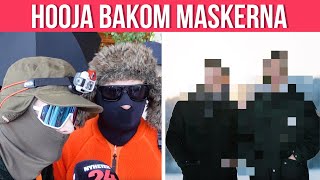 Hooja utan mask – så ser duon ut • Här är deras riktiga namn [upl. by Nnaacissej13]