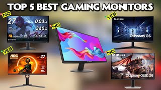 Top 5 Best Gaming Monitors 2025  Best Monitor for Gaming 2025 [upl. by Barb]