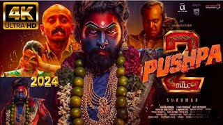 Pushpa 2  The Rule Movie Hindi  Allu Arjun  New Release South Movie 2024  Rashmika Mandanna [upl. by Kathlin]