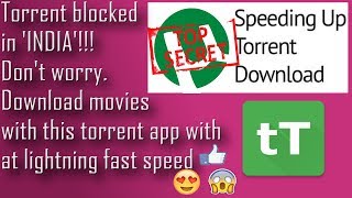 Download movies from tTorrent in easy simple steps for free on Android [upl. by Truc]