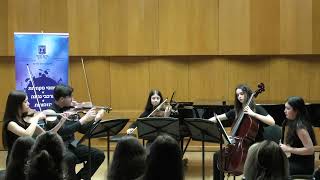 Mozart Clarinet Quintet k581 in A major 2nd amp 3rd mvt March 2024 Jerusalem [upl. by Cirdek]