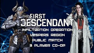 PS5 The First Descendant  Infiltration Operations  The Shelter  Public Match [upl. by Ellednahc]