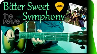 BITTER SWEET SYMPHONY 🎼🍋  The Verve  GUITAR Cover  MusikMan N°137 [upl. by Terrel]