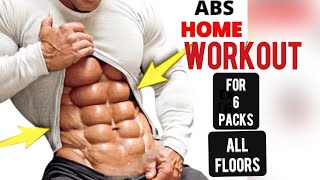 Six Pack Abs Home Workout Abs Home Workout For 6 Packs [upl. by Akihsay688]