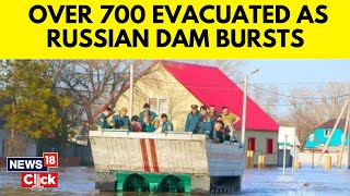 Russia News  Thousands Evacuated As Orsk Dam Burst worsens Russia Floods  English News  N18V [upl. by Forkey444]