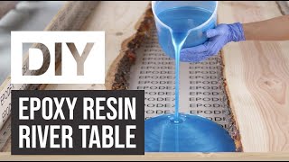 EPODEX Epoxy Resin  River Table  DIY [upl. by Etessil123]