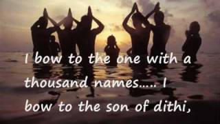 Hymn with English subtitles Aditya Hrudayam  Powerful Mantra from Ramayana [upl. by Atiekahs]