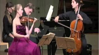 Schubert  Klaviertrio in EsDur  D 929  2 Satz Andante con moto [upl. by Kurman]