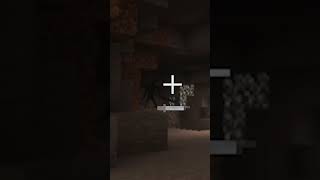 Strange Creature in the Cave  minecraft mcyt cavedweller minecraftmods scary shorts [upl. by Ecniuq]