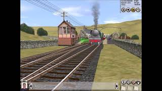 Trainz 2006 Gresley Flying Scotsman In Hawes Junction [upl. by Lennad415]