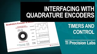 Interfacing with Quadrature Encoders [upl. by Kcirb487]