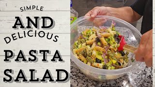 Budgetfriendly Pasta Salad Recipe That Tastes Amazing [upl. by Langelo38]