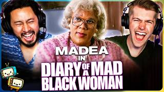 Tyler Perrys MADEA in DIARY OF A MAD BLACK WOMAN Movie Reaction  The First Madea Movie [upl. by Ttoile523]