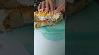 Grilled cheese bread hack food recipe [upl. by Haraz]