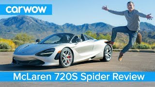 McLaren 720S Spider 2020 review  see why its the ULTIMATE convertible supercar [upl. by Assereht]