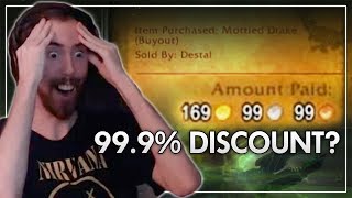 How Asmongold Got a 169000g Mount for 169 GOLD Best of Asmongold Ep 64 [upl. by Gregorio]